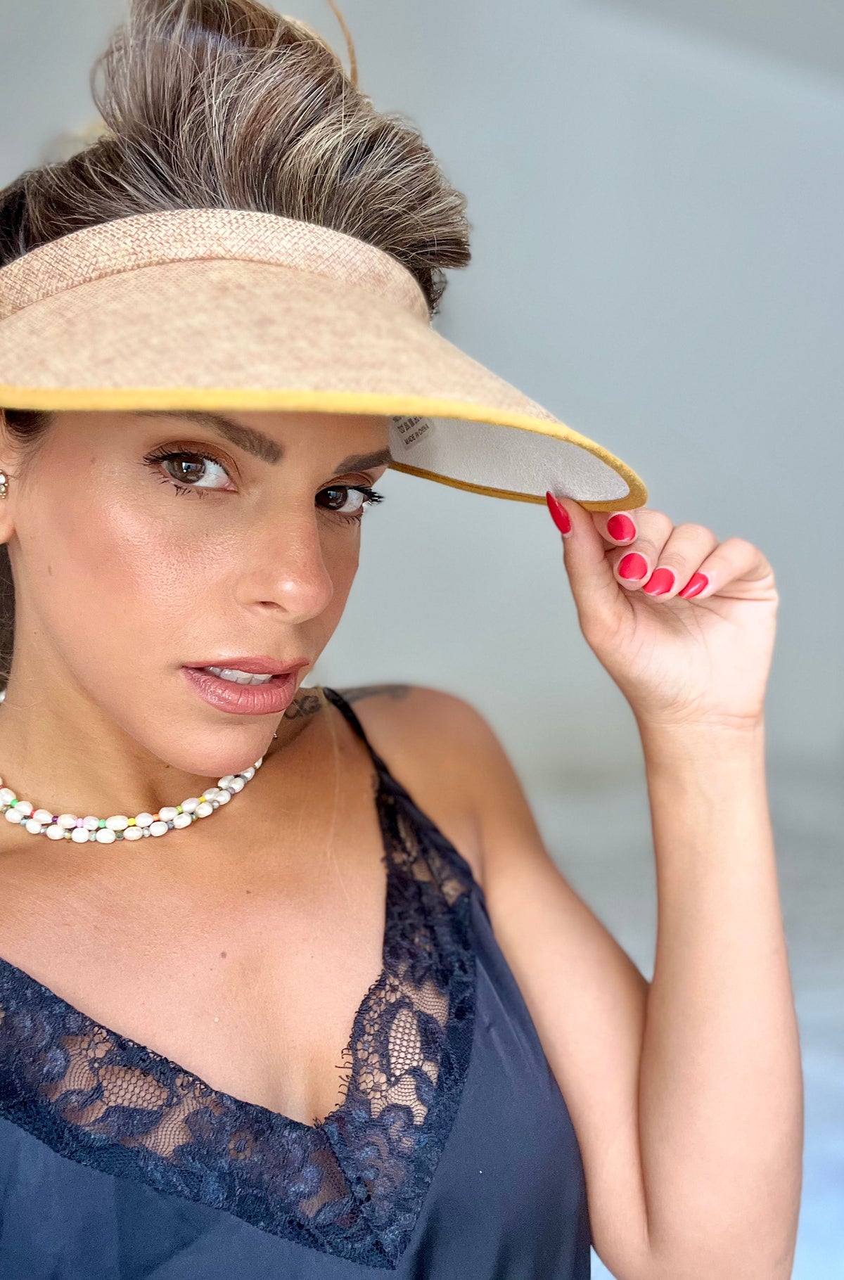 Wide Brim Straw Hat