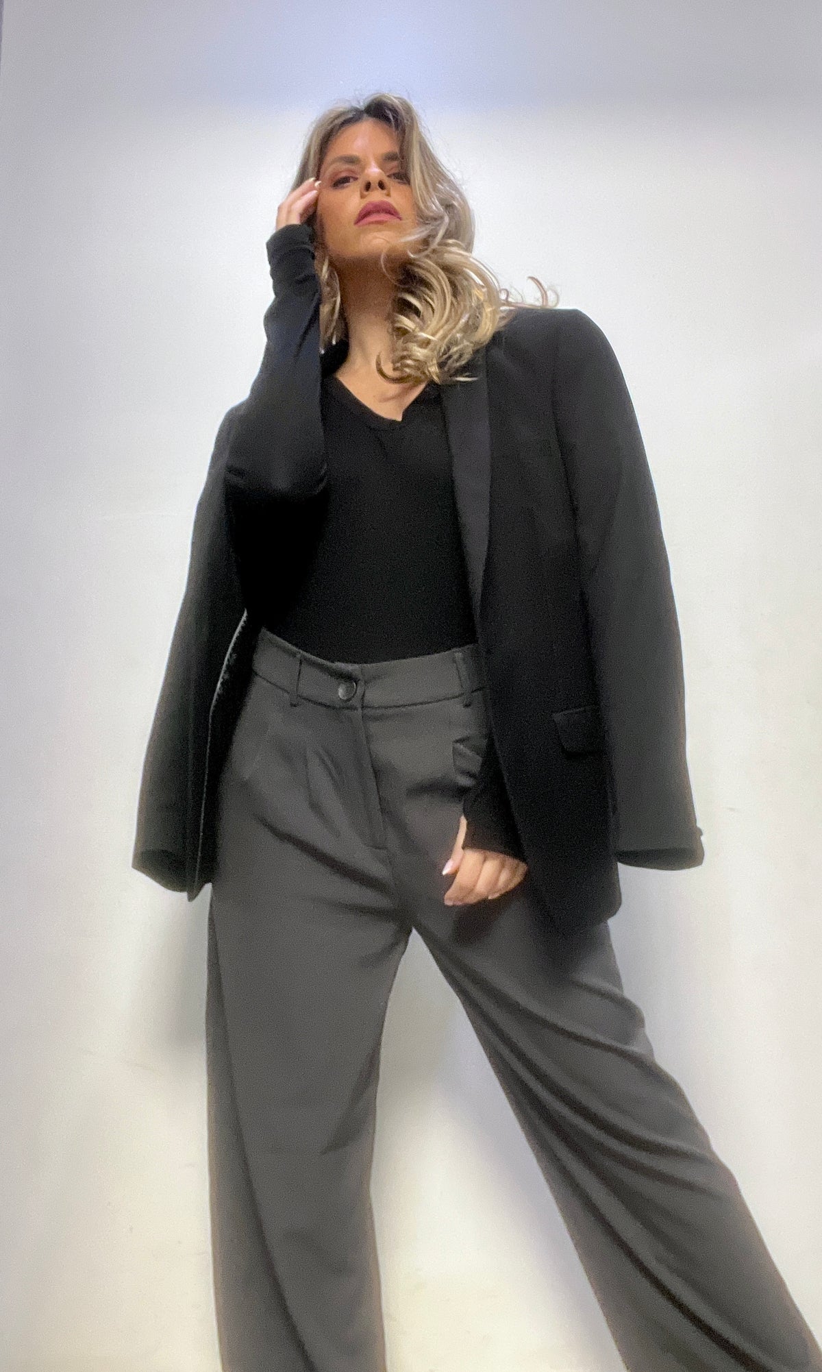 black blazer