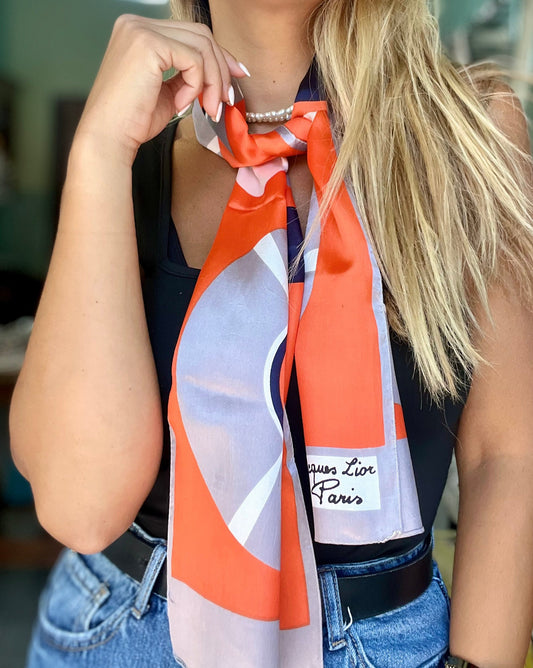 Eva's Colorful Kerchief