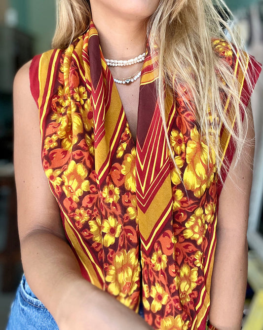 Sarah's Warm-Colors Kerchief