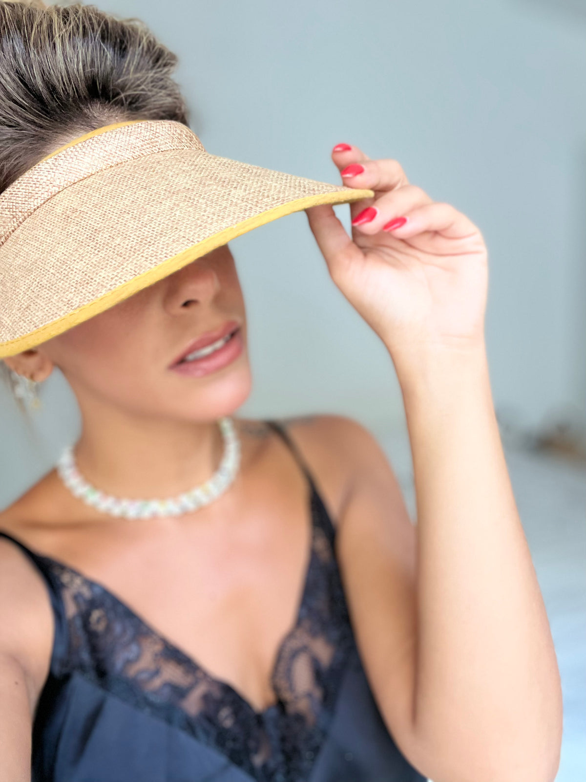 Wide Brim Straw Hat