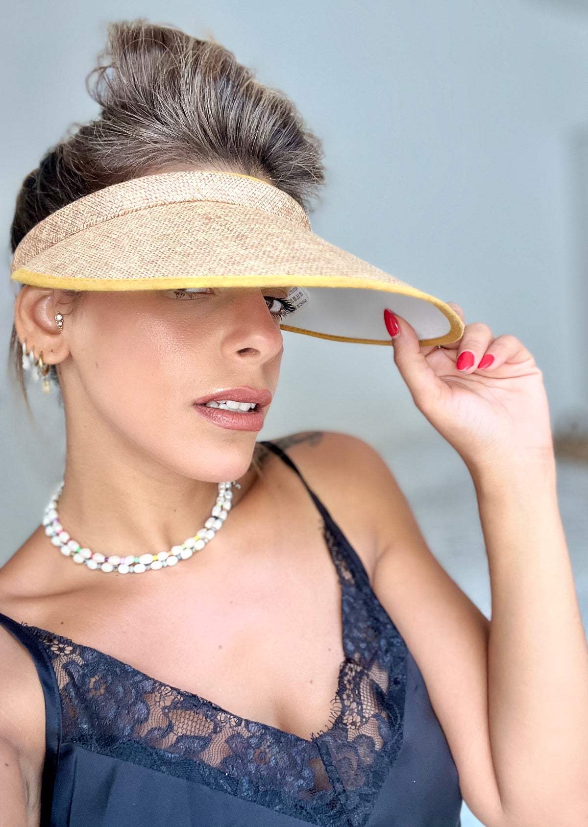 Wide Brim Straw Hat