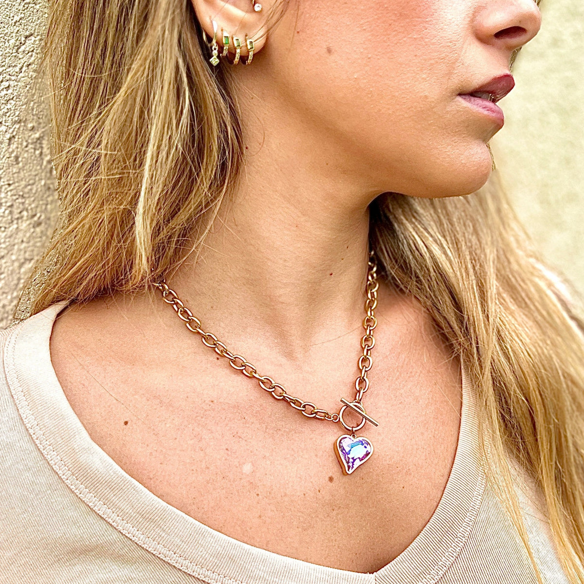 Vintage Heart Neckless