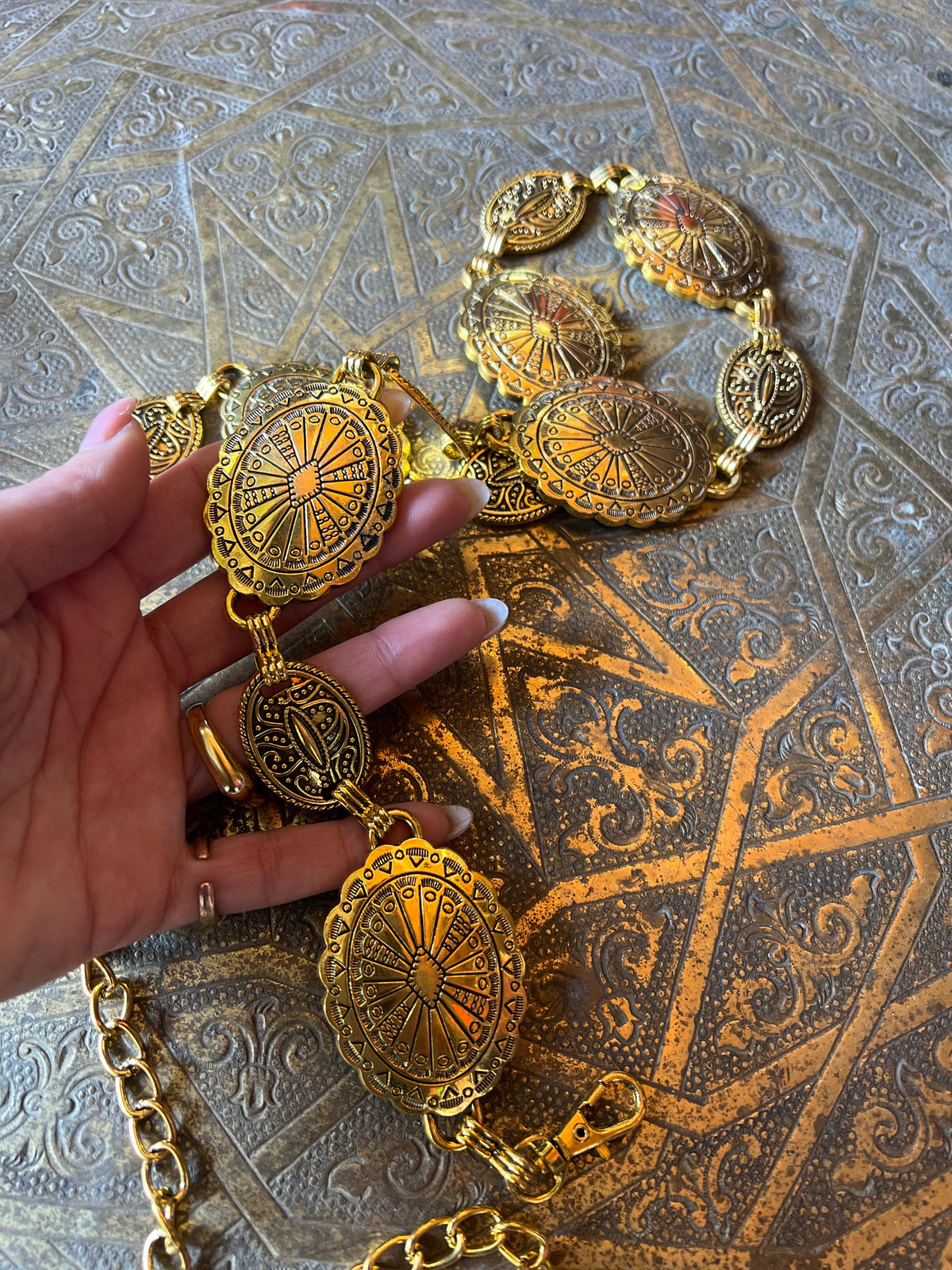 Gold belt