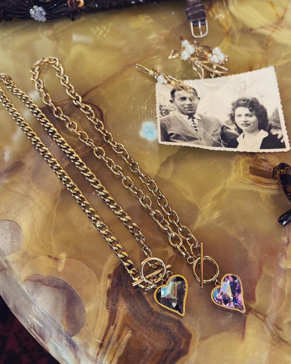 Vintage Heart Neckless