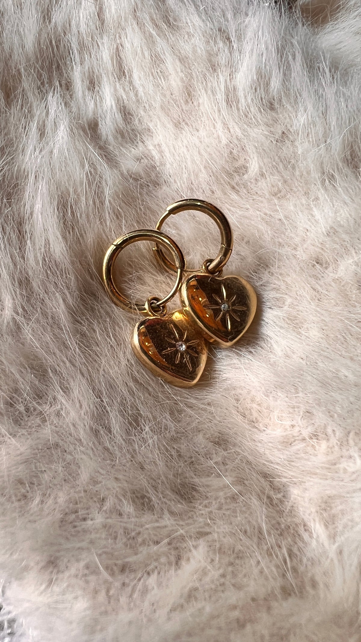 heart earrings