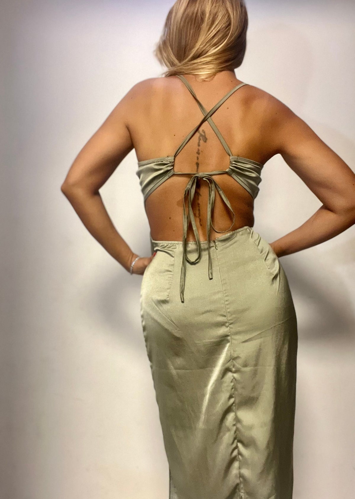 Green Evening Dress