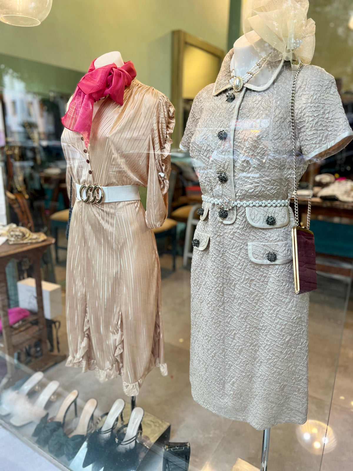Handmade vintage 1920s dress