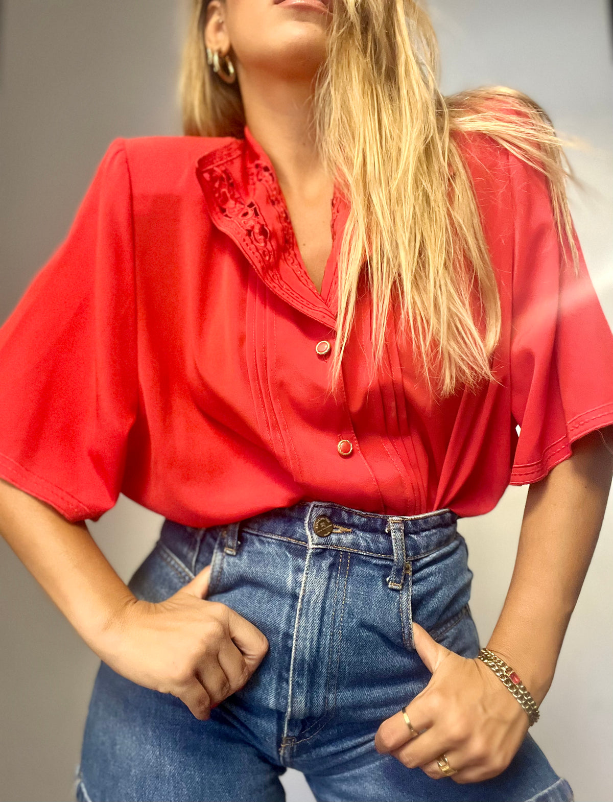 Ora's Fire-Red shirt
