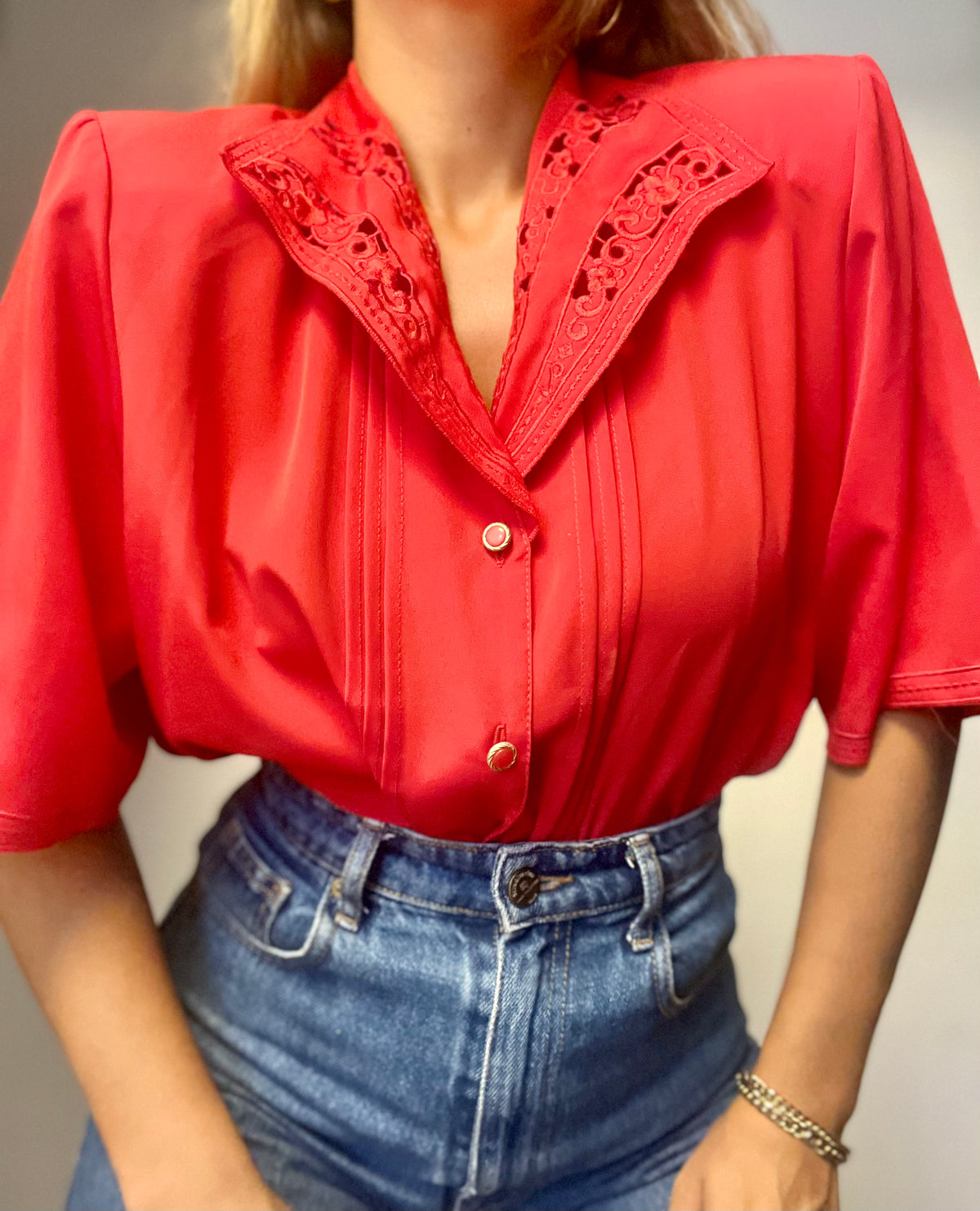 Ora's Fire-Red shirt