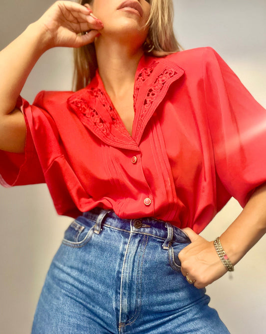 Ora's Fire-Red shirt
