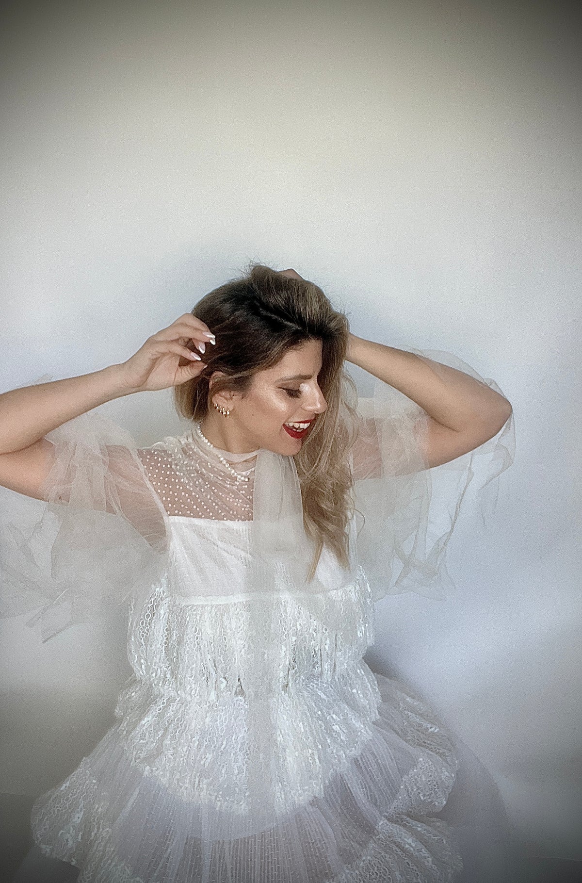 Valentino lace tutu dress