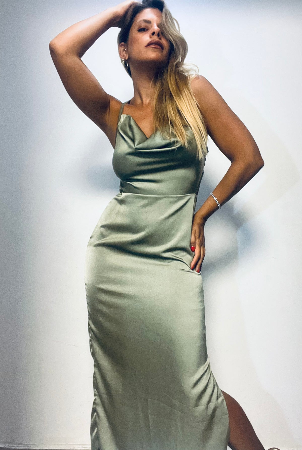 Green Evening Dress