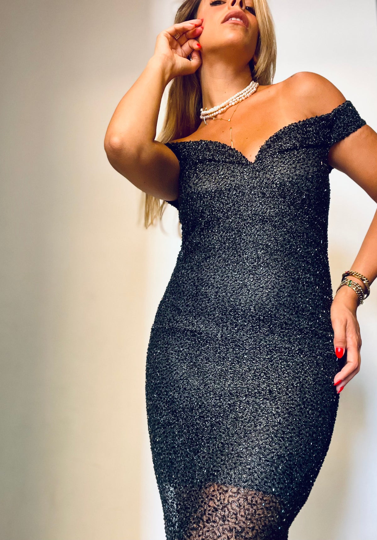 Sequined Evening dress