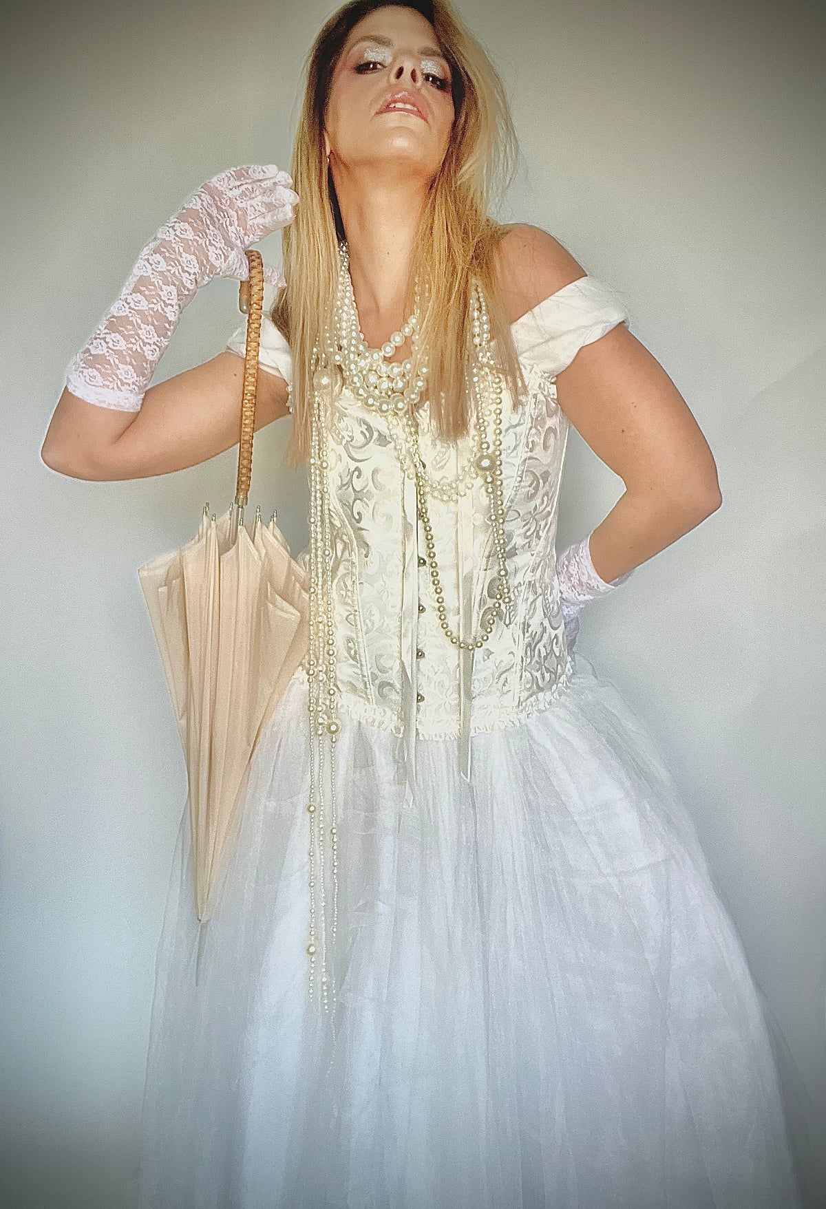 1920s lady bride costume
