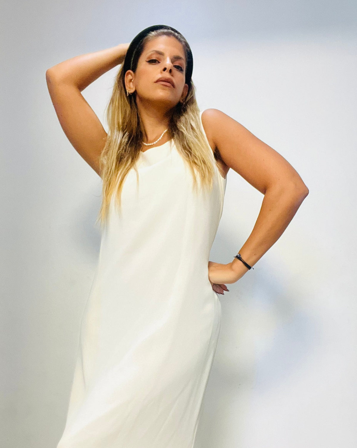 Classic White Flow Dress