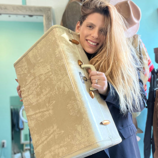 Large Vintage Suitcase