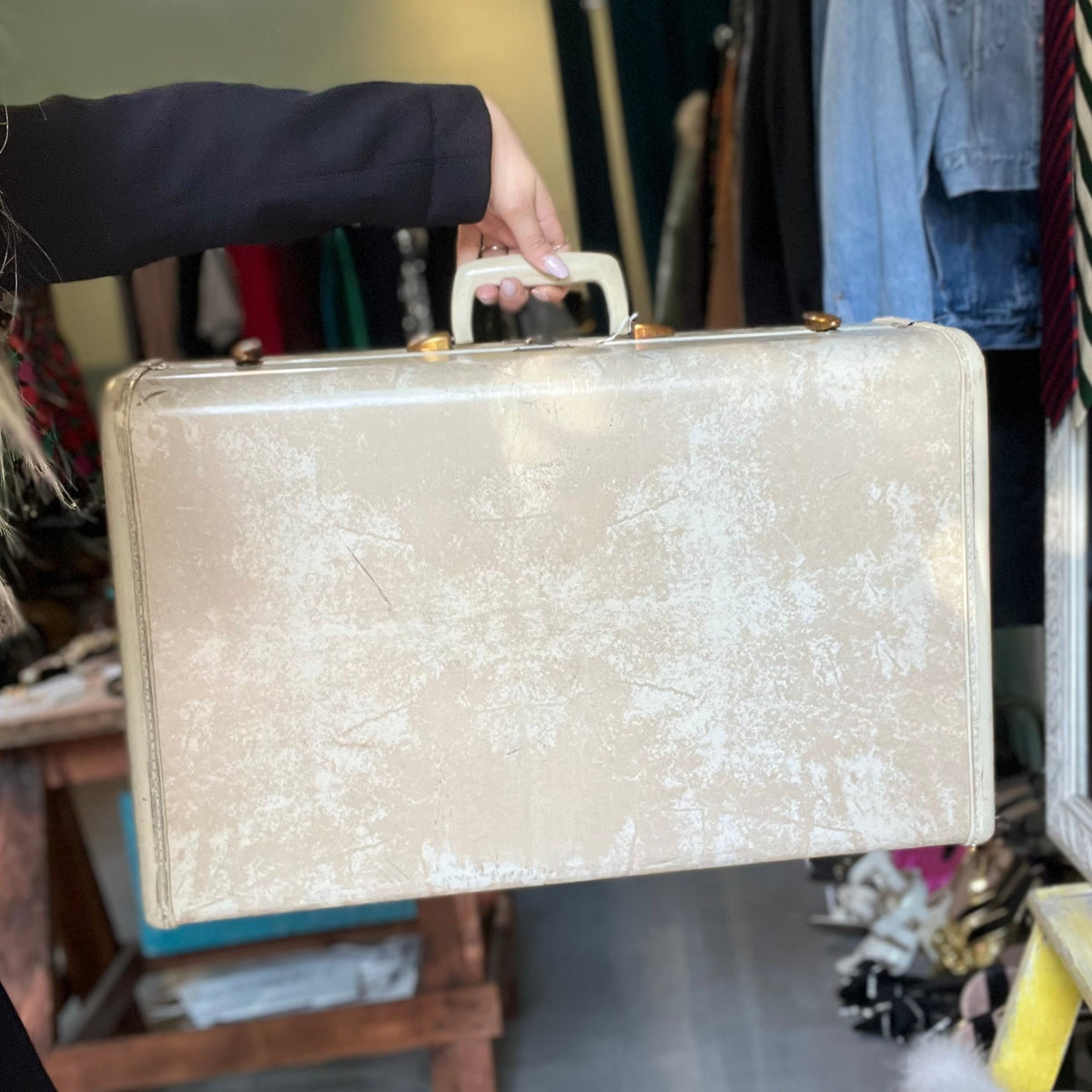 Large Vintage Suitcase