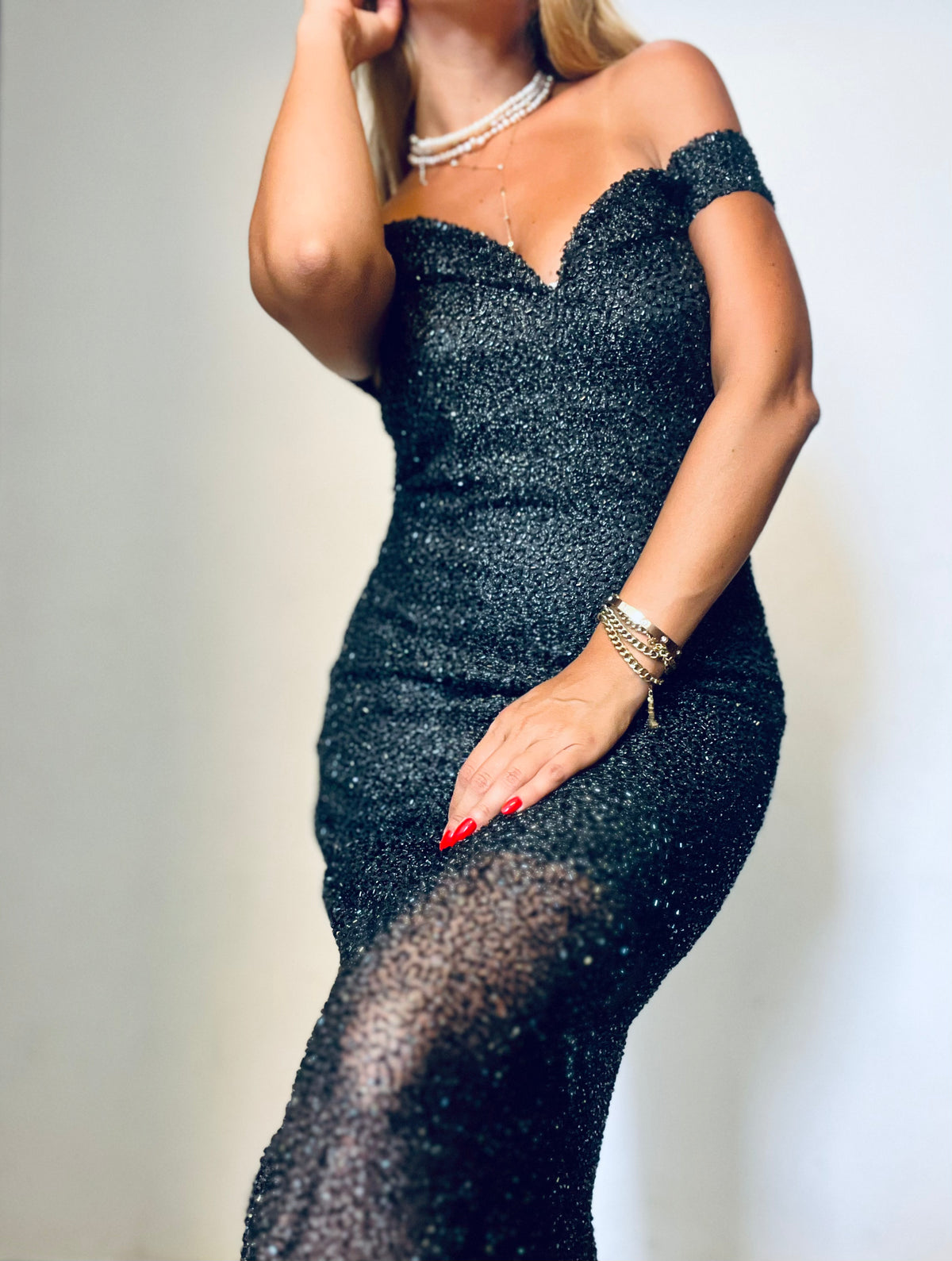 Sequined Evening dress