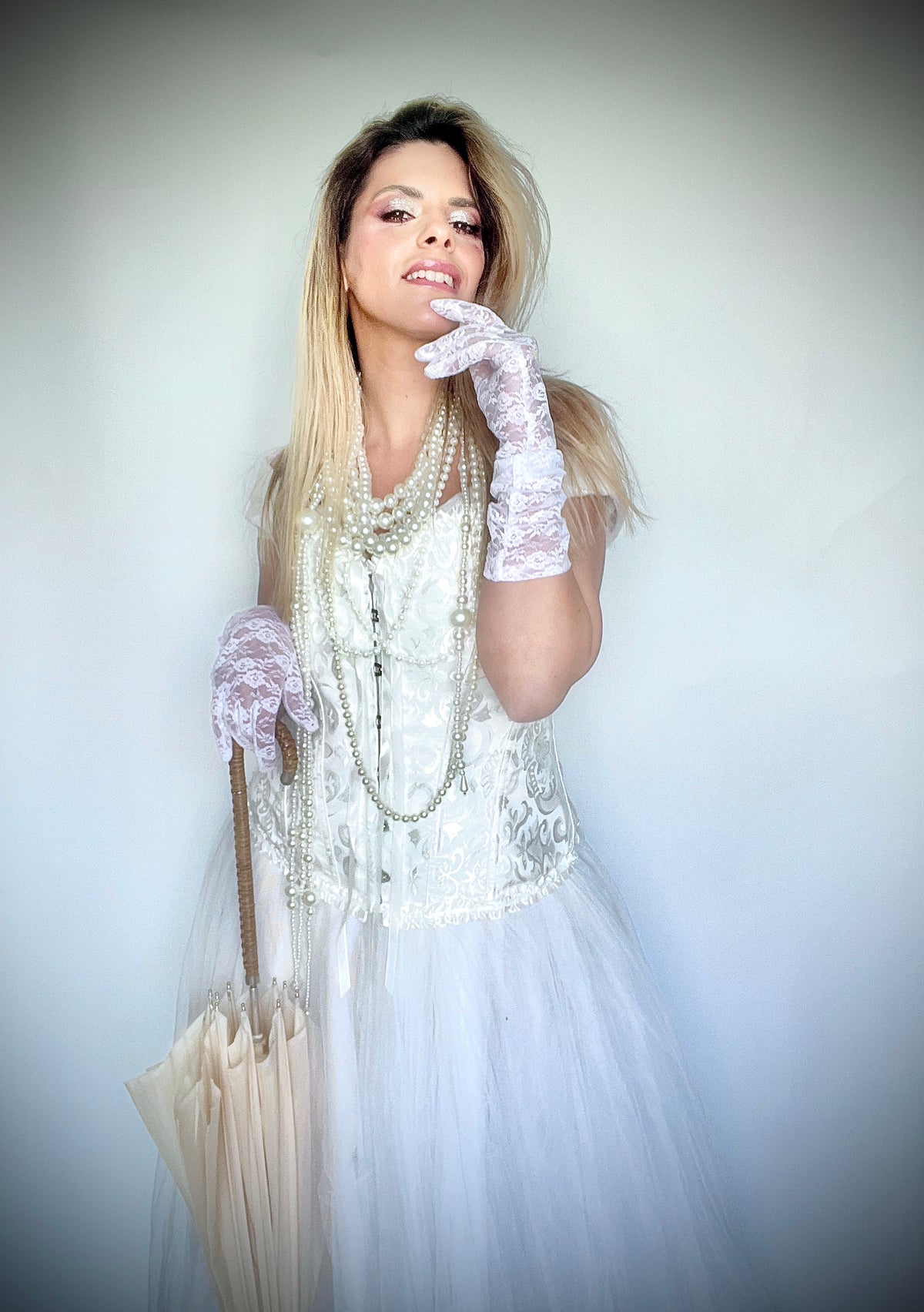 1920s lady bride costume