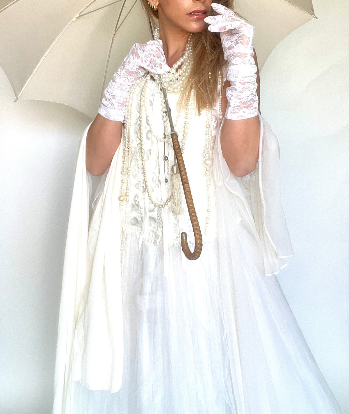 1920s lady bride costume