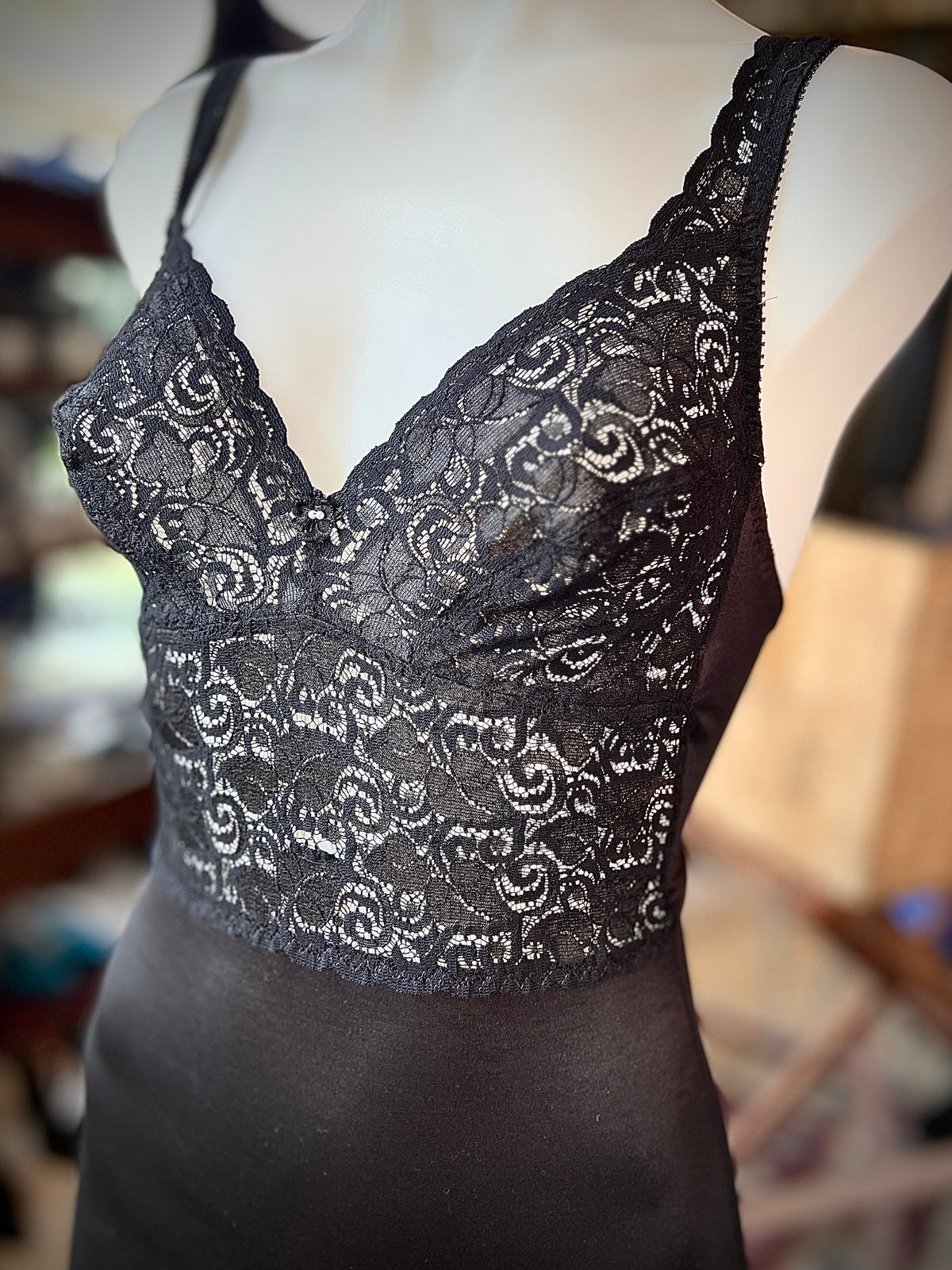 Black lenzari dress shaper