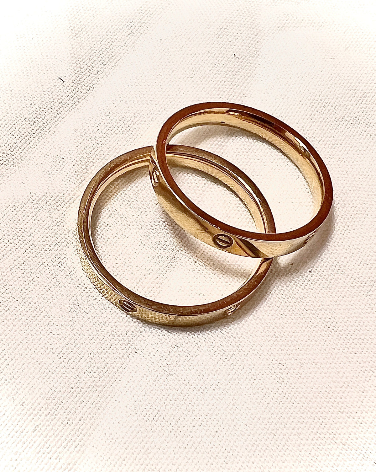 Gold Plated Ring - Retro Style