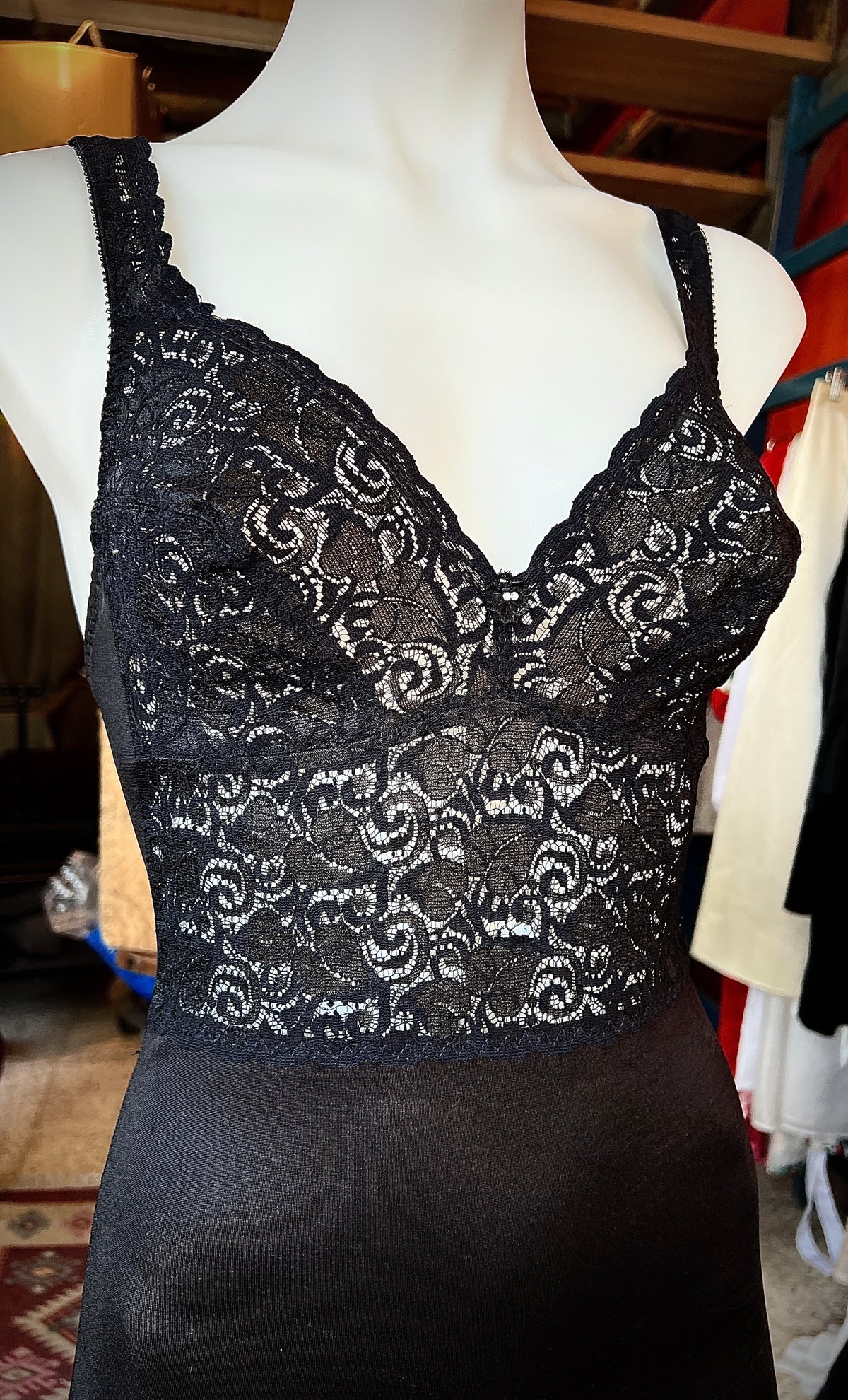 Black lenzari dress shaper