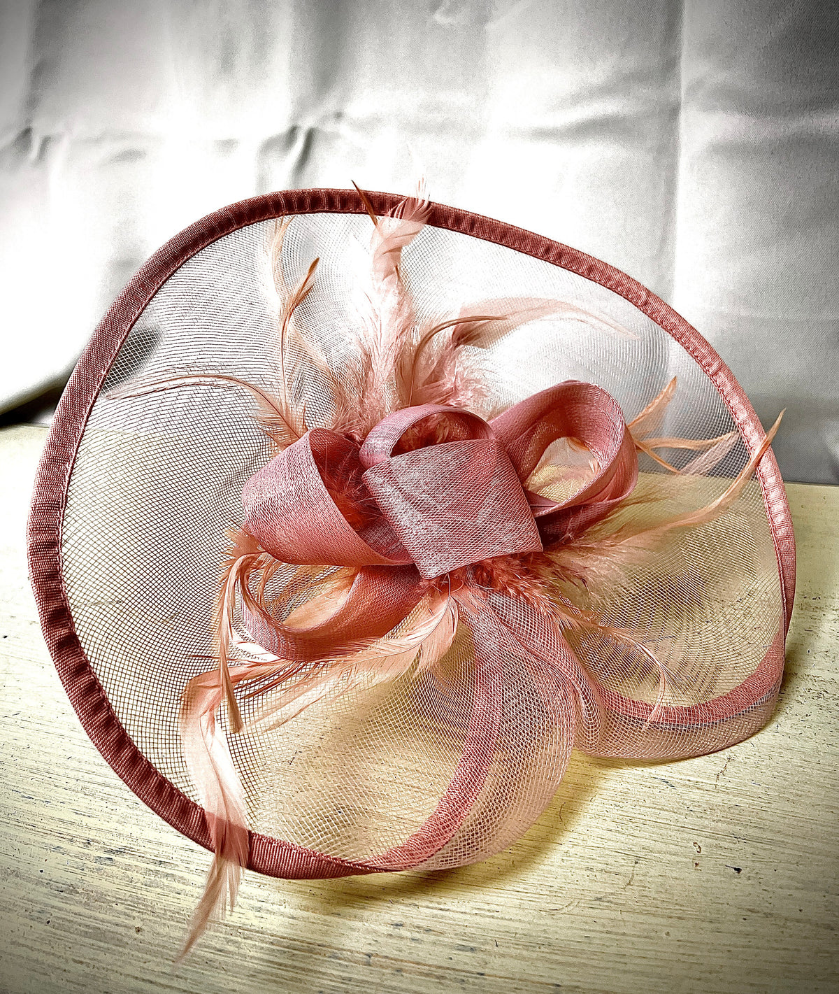 Pink bow for lady costume