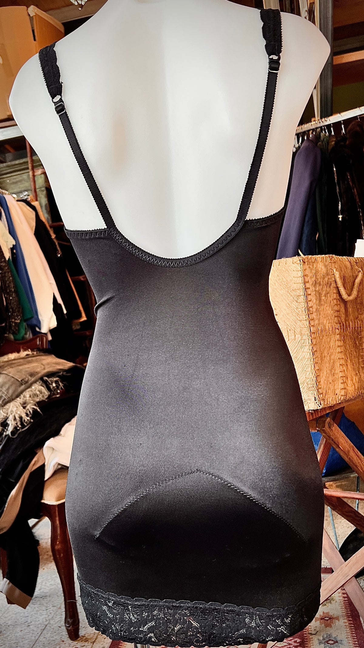 Black lenzari dress shaper