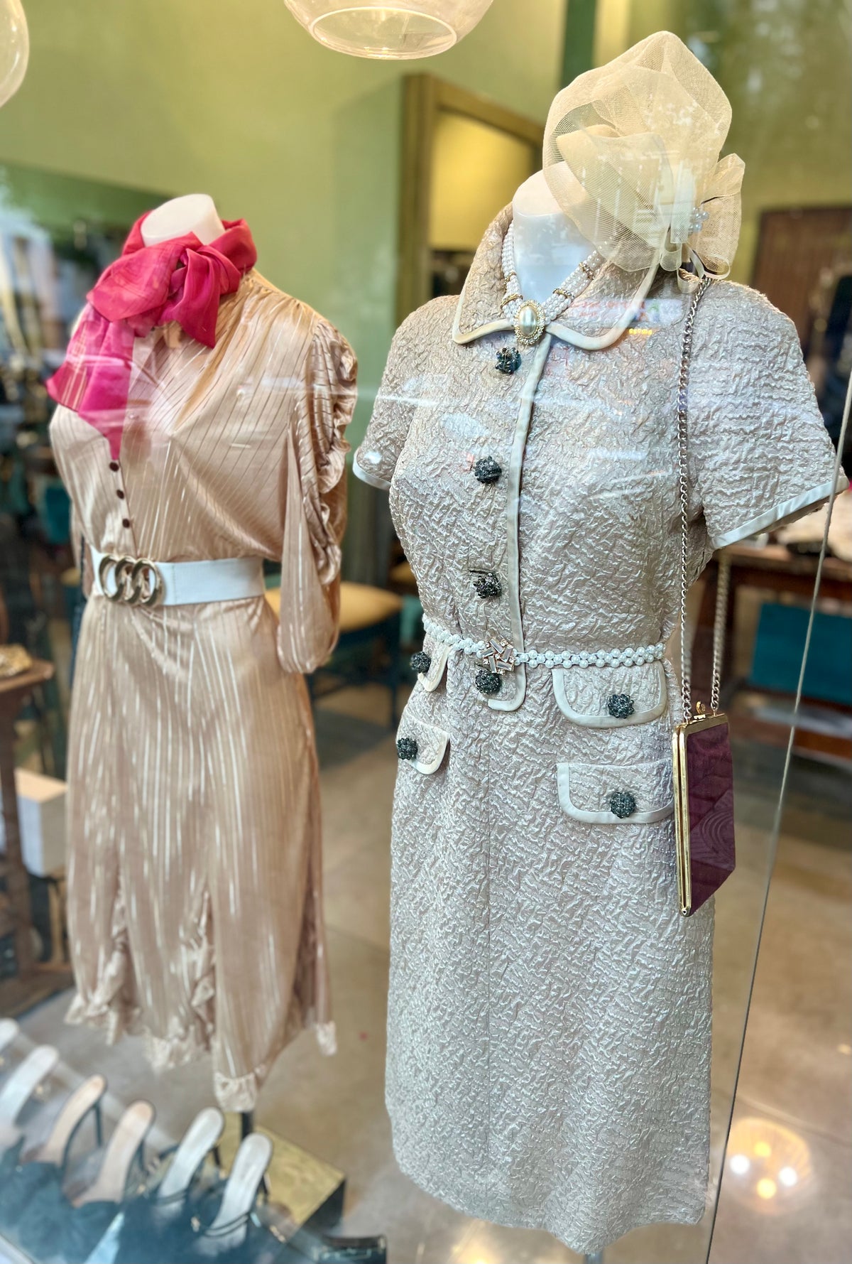 Handmade vintage 1920s dress