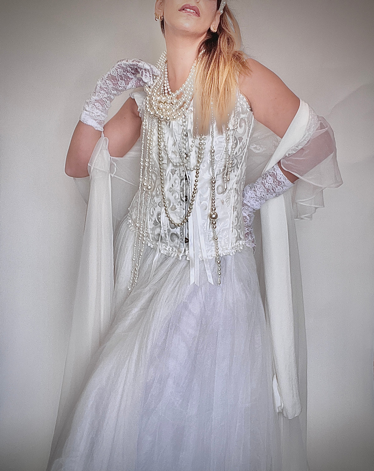 1920s lady bride costume