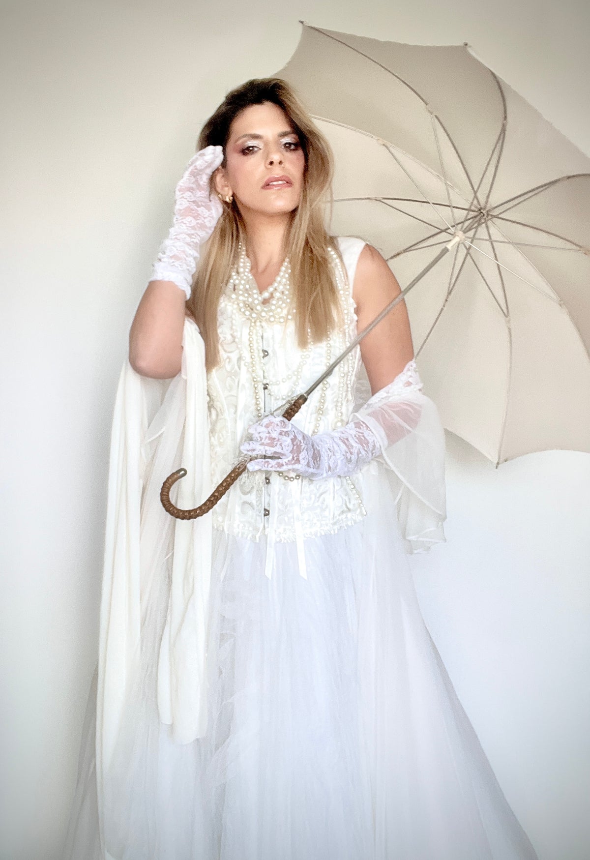 1920s lady bride costume