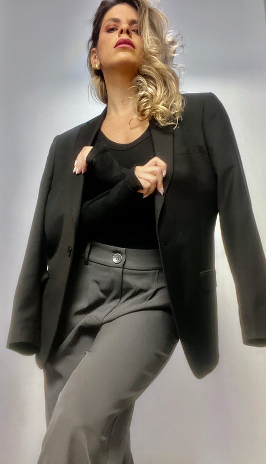 black blazer