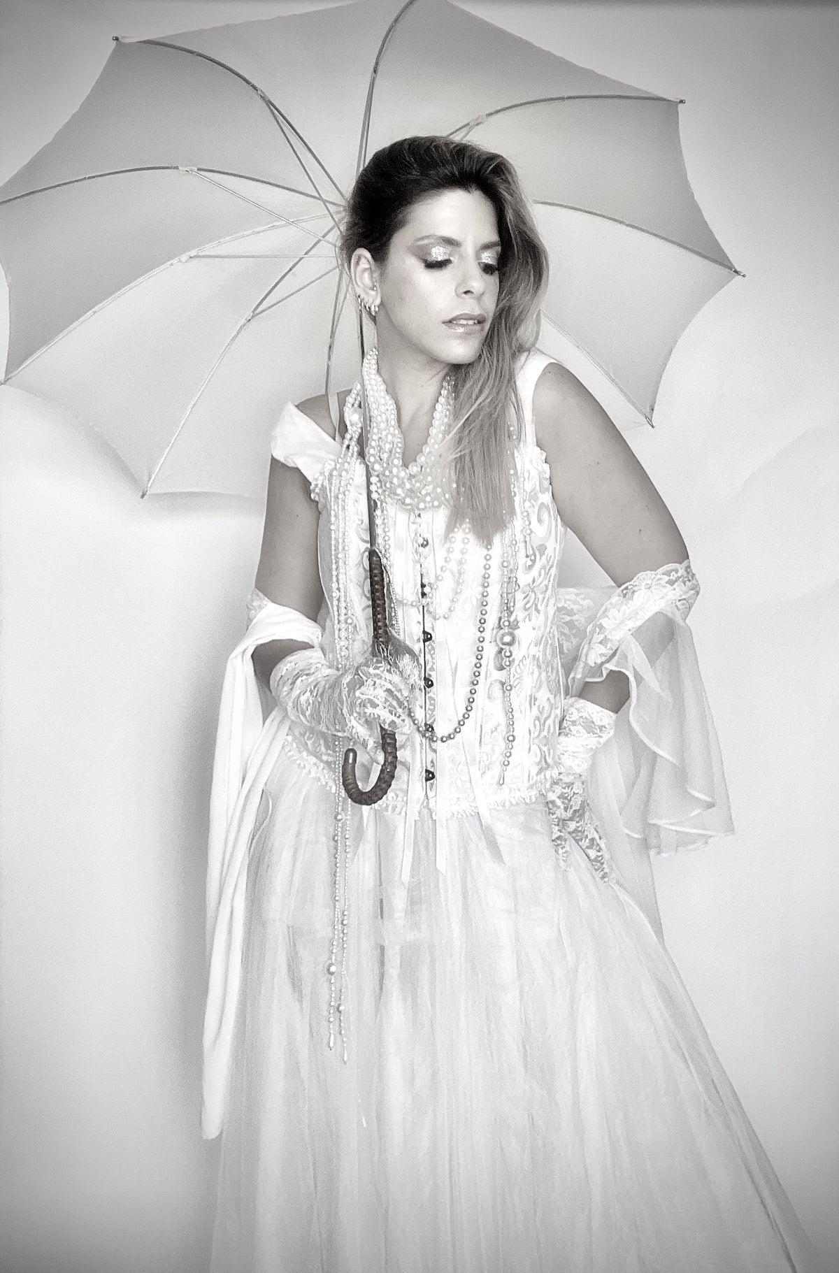 1920s lady bride costume