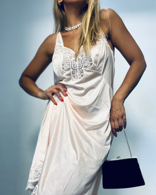 1950's Satin Nightgown