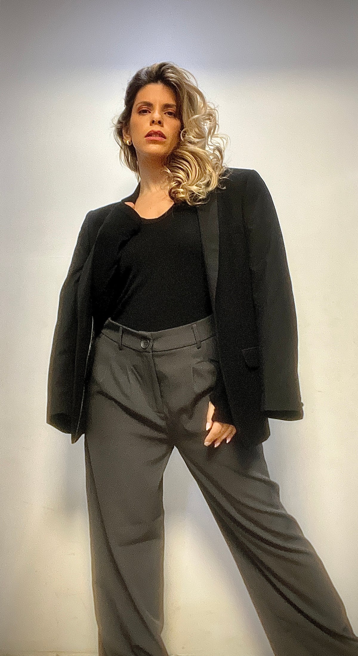 black blazer