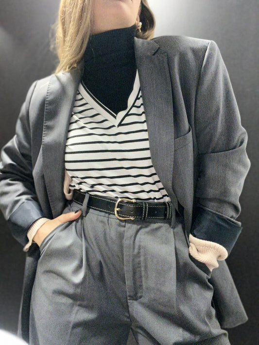 Dark gray men's blazer
