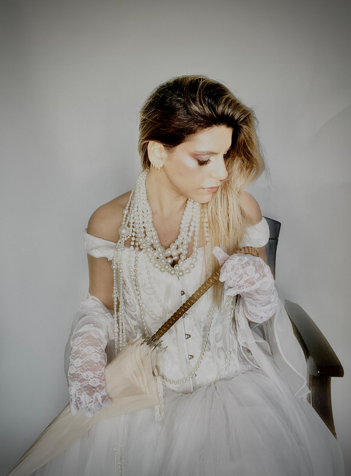 1920s lady bride costume