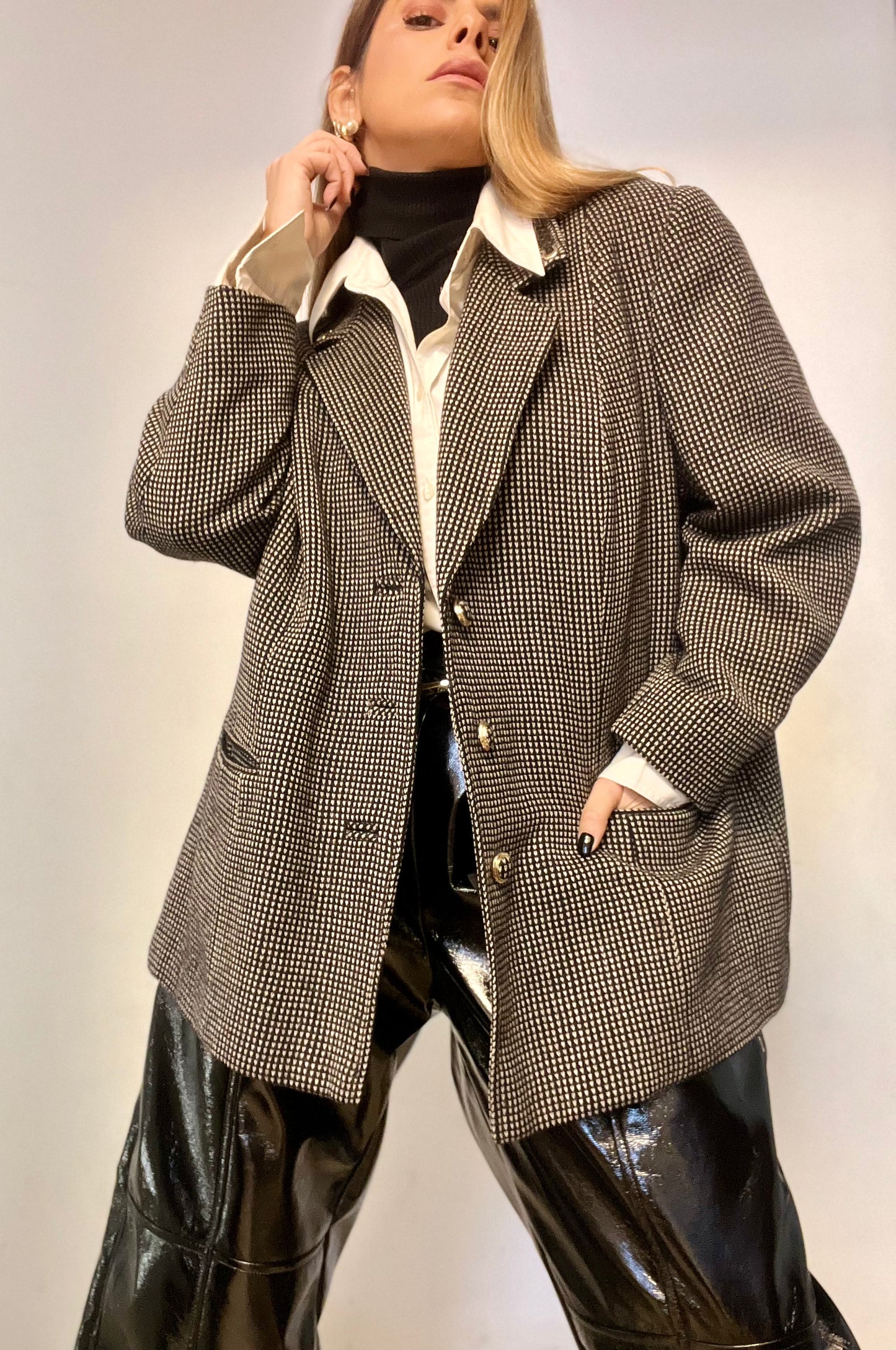 Vintage square blazer