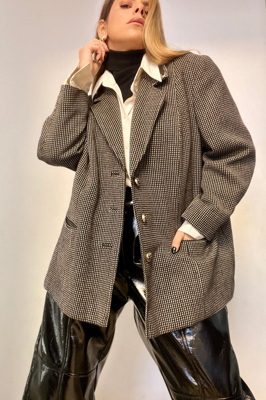 Vintage square blazer