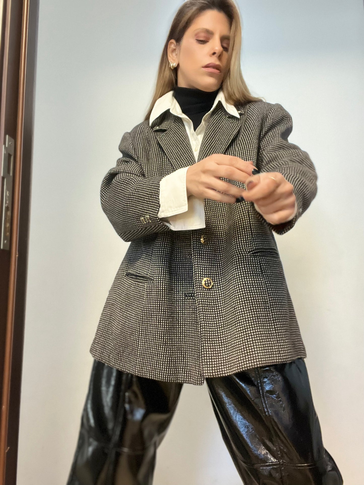 Vintage square blazer
