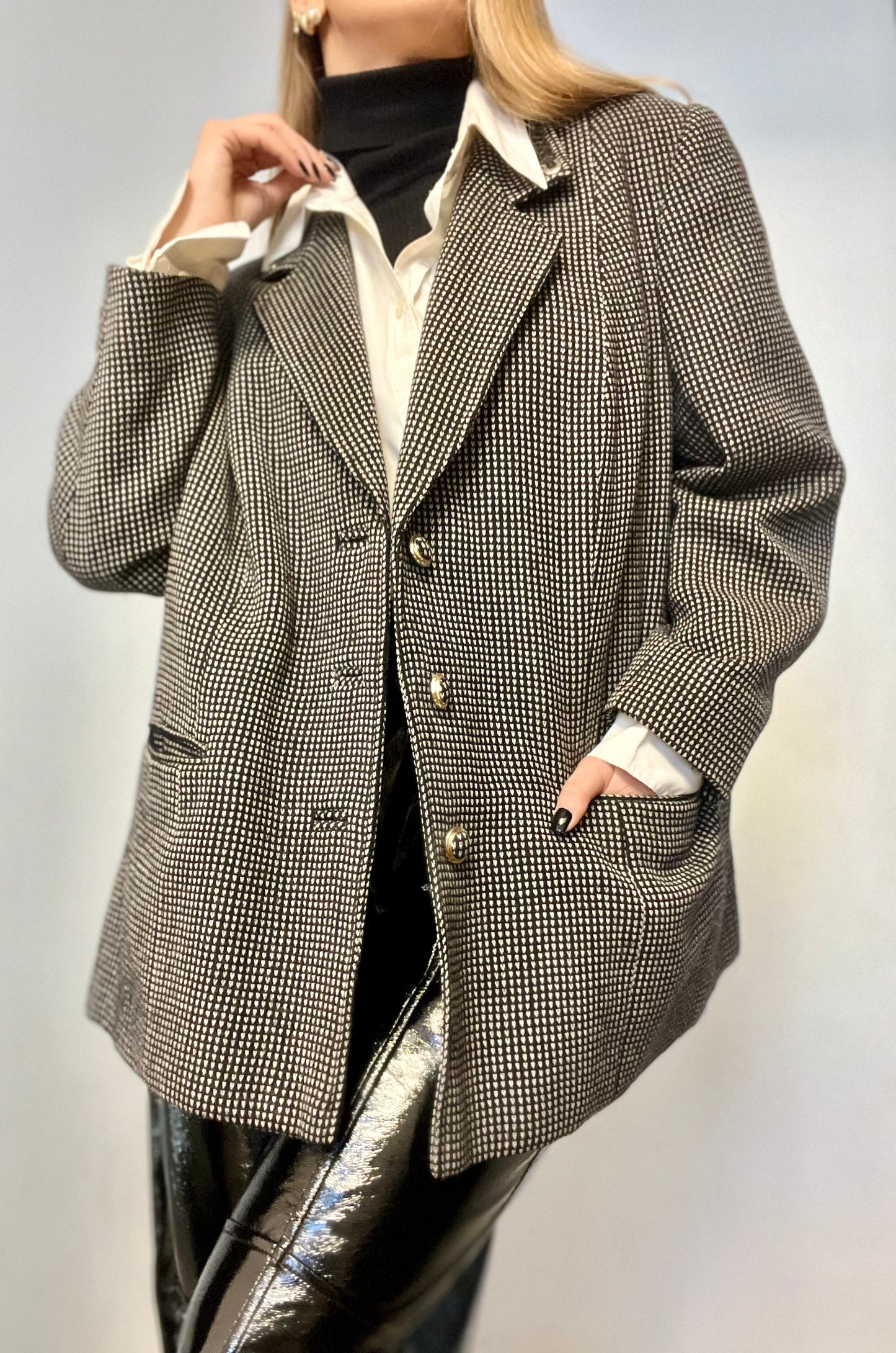 Vintage square blazer