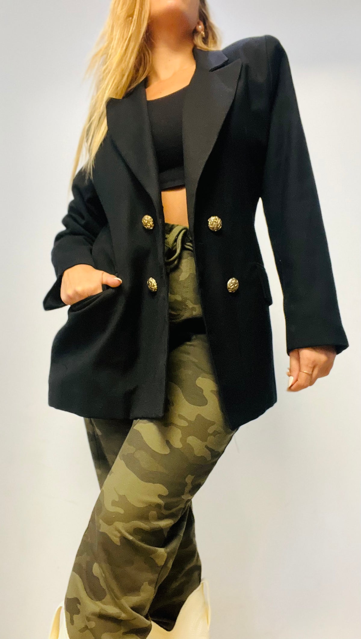 Classic black blazer