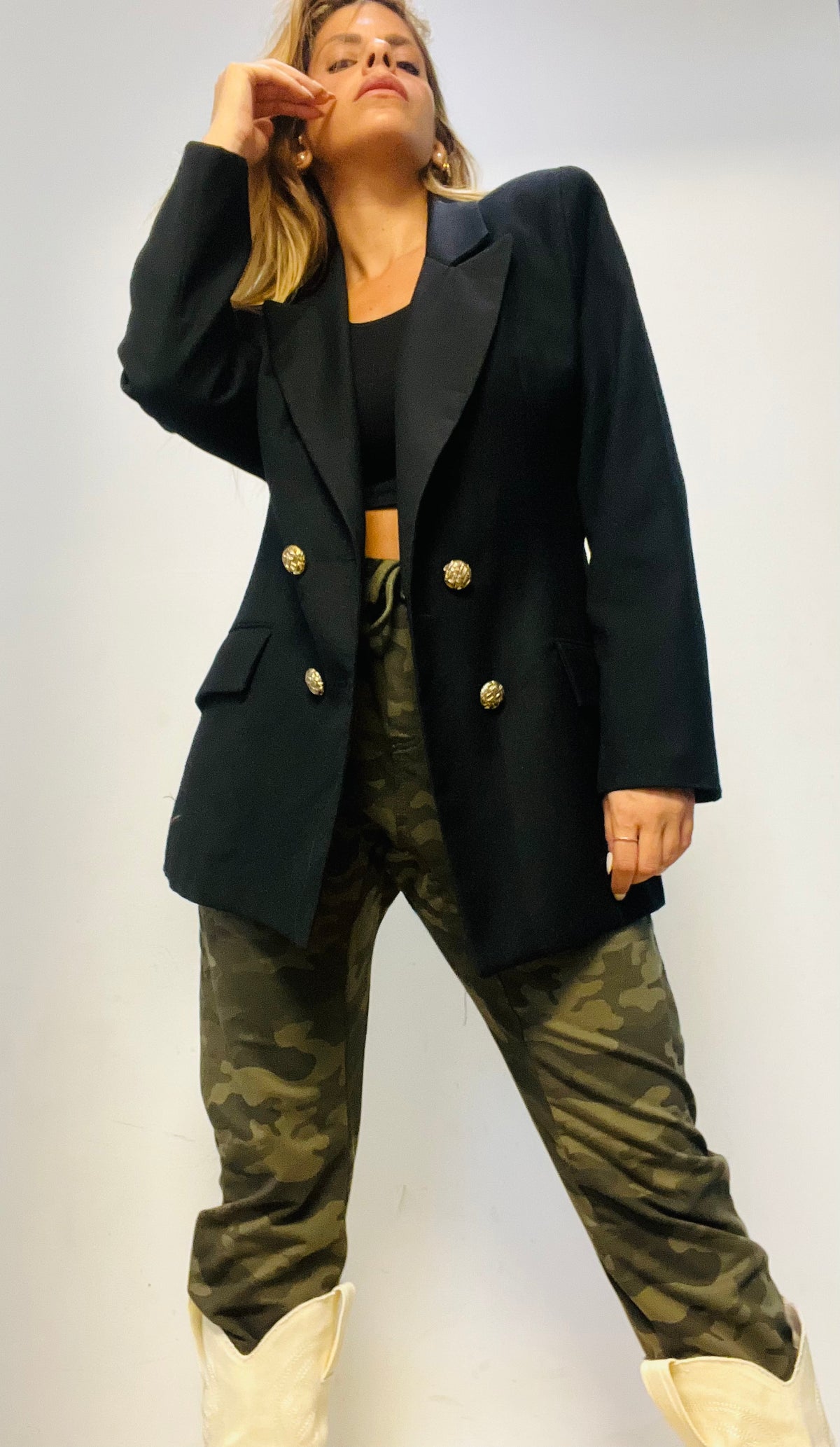 Classic black blazer