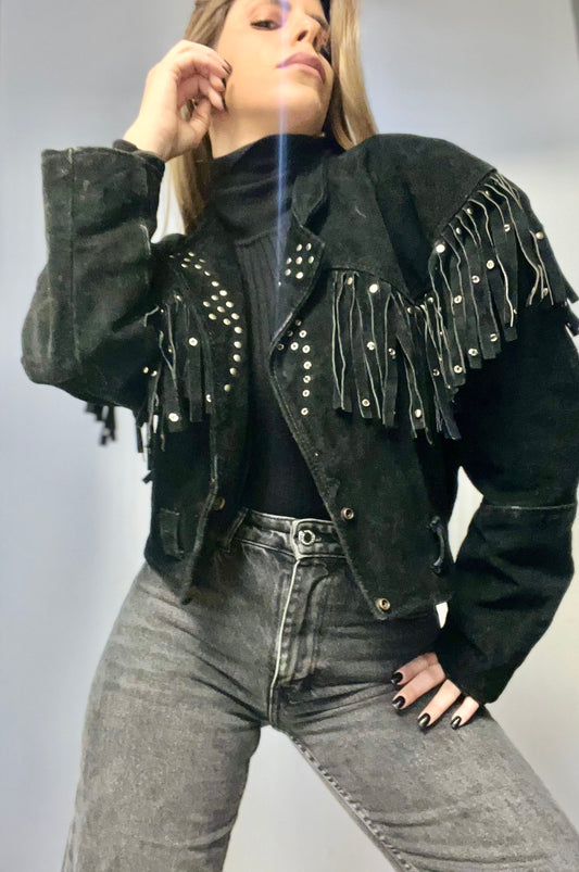 leather jacket combined