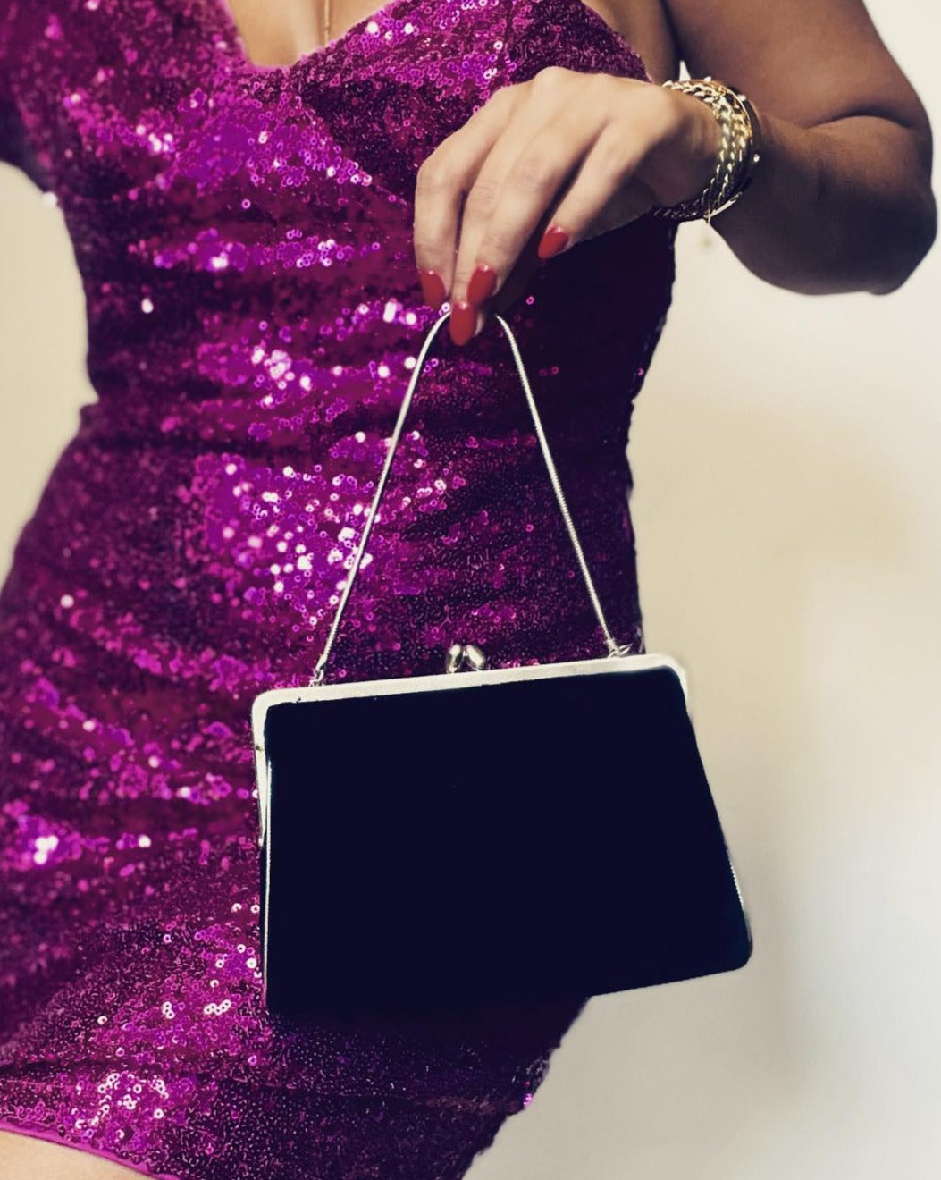 Pua's Vintage Evening Clutch Bag