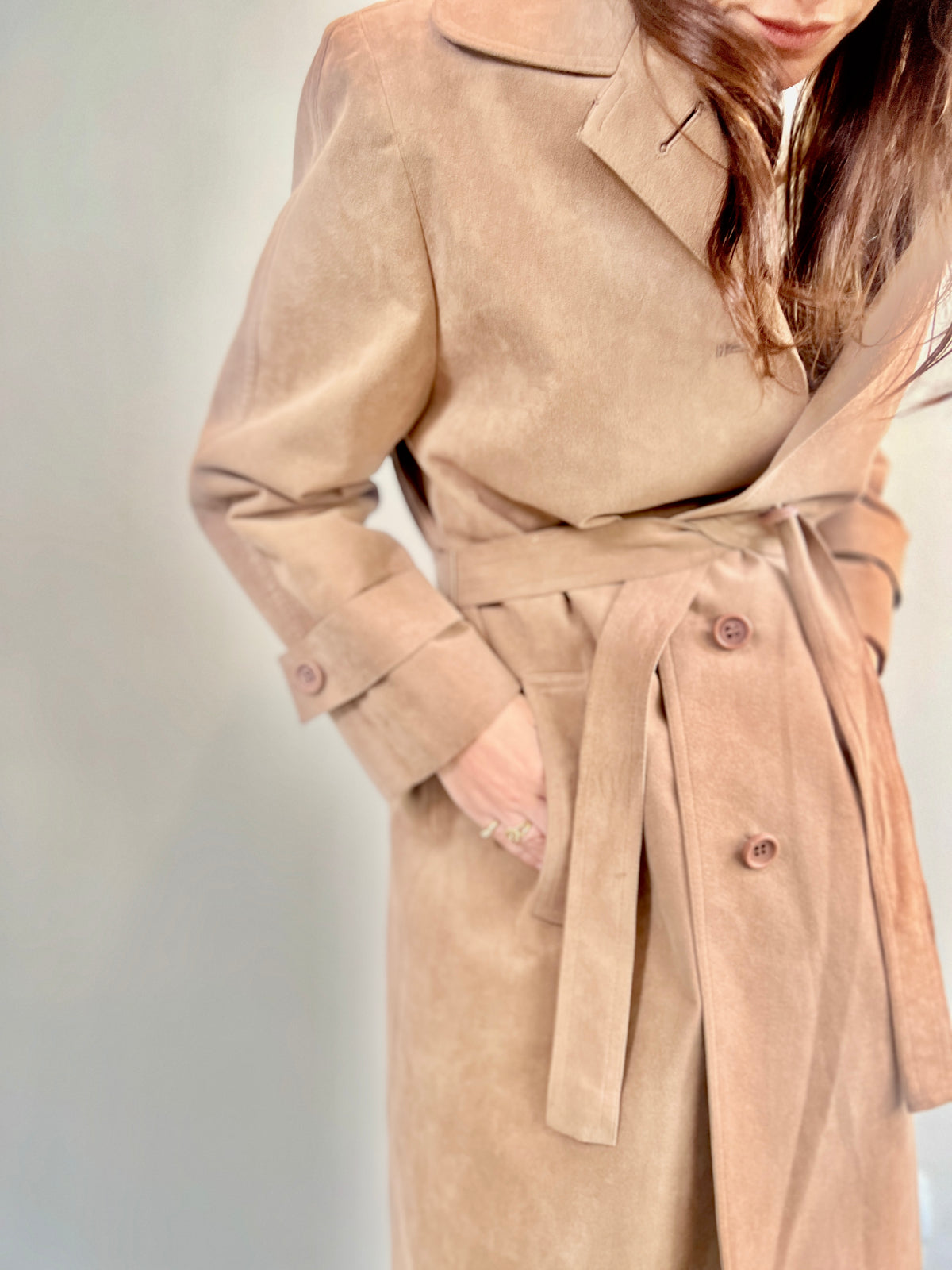 Trench Suede Coat