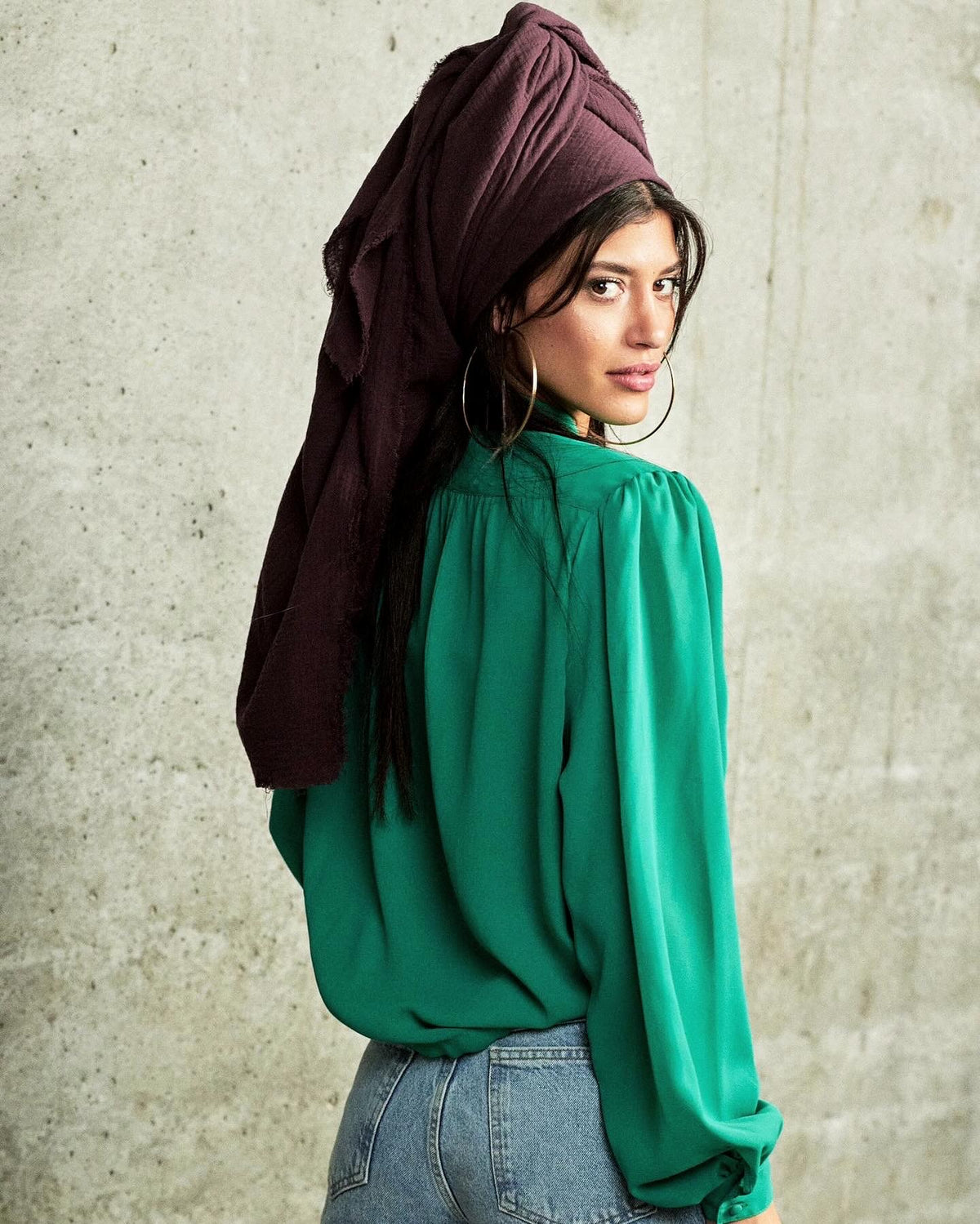 Green Long-Sleeve Shirt