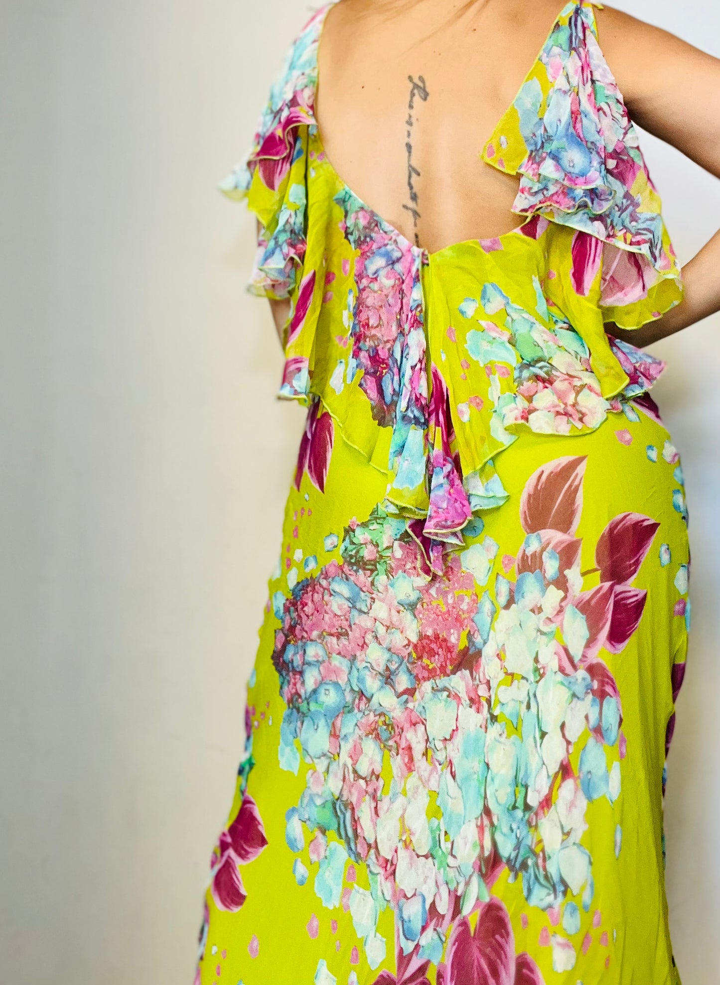 Colorful summer dress